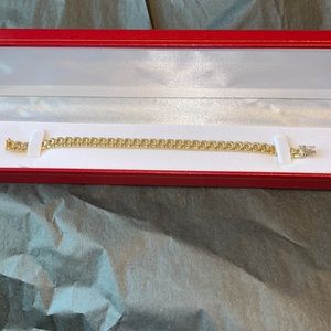 14k Italian gold bracelet